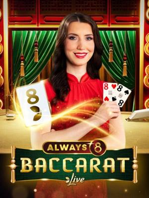 Always 8 Baccarat - Evolution First Person