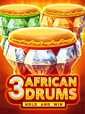 3 African Drums - Booongo